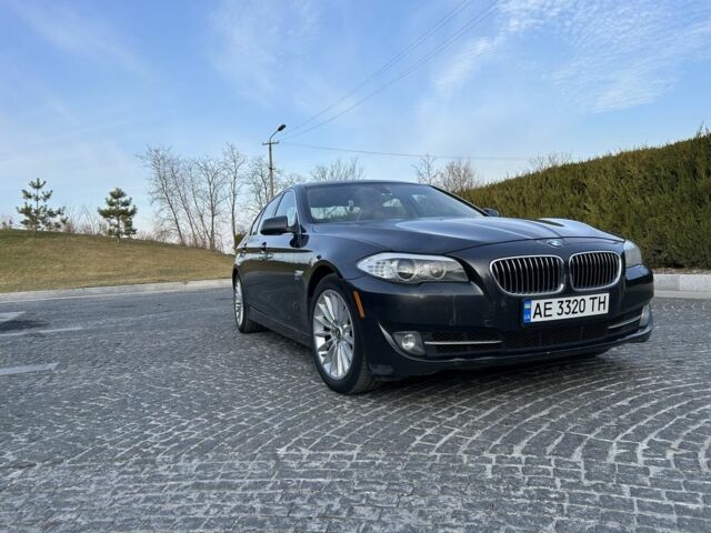 Черный БМВ 5 Серия, объемом двигателя 3 л и пробегом 162 тыс. км за 13500 $, фото 1 на Automoto.ua