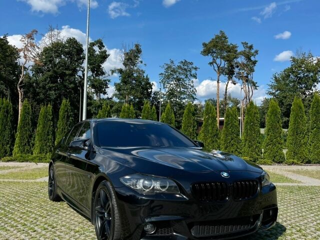 Чорний БМВ 5 Серія, об'ємом двигуна 3 л та пробігом 324 тис. км за 16700 $, фото 1 на Automoto.ua