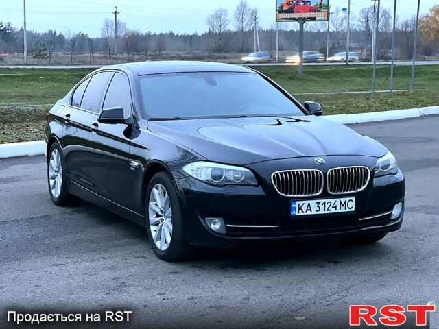 Черный БМВ 5 Серия, объемом двигателя 2 л и пробегом 165 тыс. км за 12000 $, фото 1 на Automoto.ua