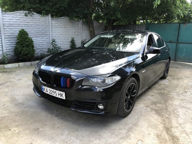 Чорний БМВ 5 Серія, об'ємом двигуна 2 л та пробігом 370 тис. км за 9000 $, фото 1 на Automoto.ua