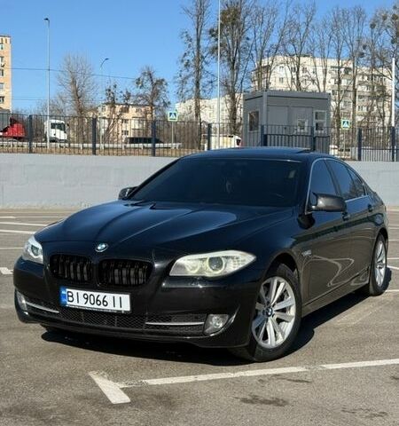 Черный БМВ 5 Серия, объемом двигателя 2 л и пробегом 243 тыс. км за 11899 $, фото 1 на Automoto.ua