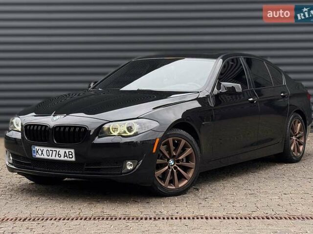 Черный БМВ 5 Серия, объемом двигателя 2 л и пробегом 137 тыс. км за 14600 $, фото 1 на Automoto.ua