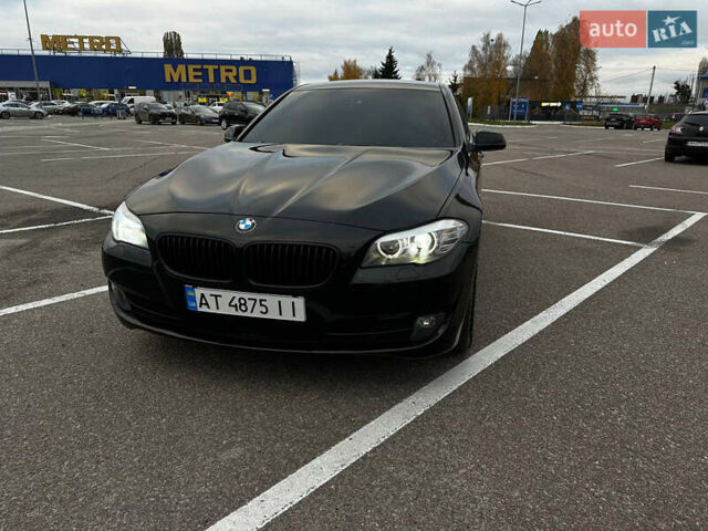 Черный БМВ 5 Серия, объемом двигателя 2 л и пробегом 261 тыс. км за 13500 $, фото 1 на Automoto.ua