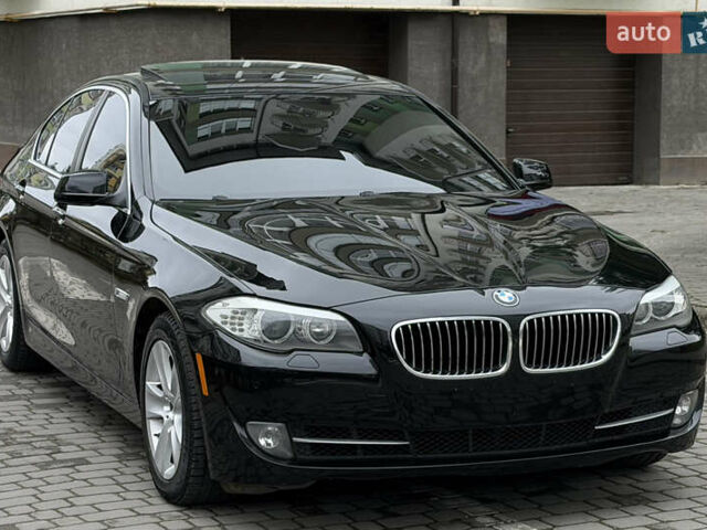 Чорний БМВ 5 Серія, об'ємом двигуна 2 л та пробігом 270 тис. км за 11300 $, фото 1 на Automoto.ua