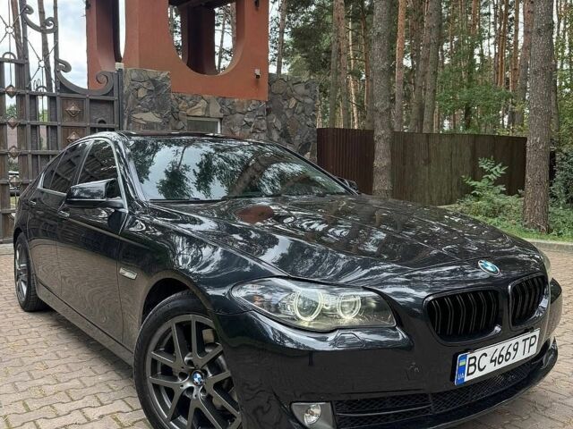 Чорний БМВ 5 Серія, об'ємом двигуна 2 л та пробігом 300 тис. км за 9300 $, фото 1 на Automoto.ua