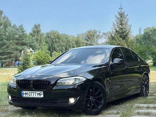 Чорний БМВ 5 Серія, об'ємом двигуна 2 л та пробігом 169 тис. км за 13000 $, фото 1 на Automoto.ua