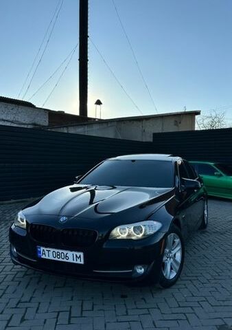 Черный БМВ 5 Серия, объемом двигателя 2 л и пробегом 197 тыс. км за 11999 $, фото 1 на Automoto.ua