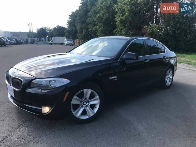 Черный БМВ 5 Серия, объемом двигателя 2 л и пробегом 185 тыс. км за 11000 $, фото 1 на Automoto.ua