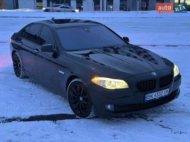 Чорний БМВ 5 Серія, об'ємом двигуна 2 л та пробігом 363 тис. км за 15300 $, фото 1 на Automoto.ua