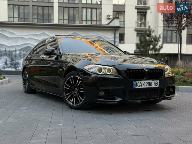 Чорний БМВ 5 Серія, об'ємом двигуна 2 л та пробігом 236 тис. км за 12500 $, фото 1 на Automoto.ua