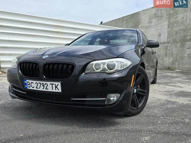 Черный БМВ 5 Серия, объемом двигателя 2 л и пробегом 169 тыс. км за 13900 $, фото 1 на Automoto.ua