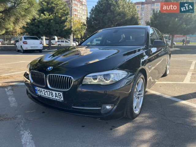 Черный БМВ 5 Серия, объемом двигателя 2 л и пробегом 179 тыс. км за 12900 $, фото 1 на Automoto.ua