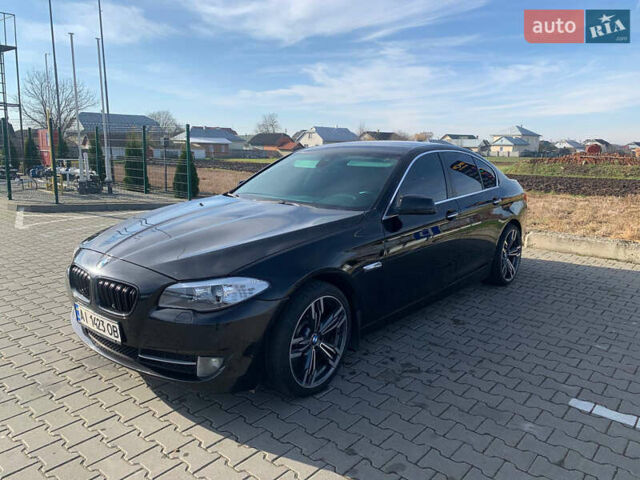 Черный БМВ 5 Серия, объемом двигателя 2 л и пробегом 235 тыс. км за 14500 $, фото 1 на Automoto.ua