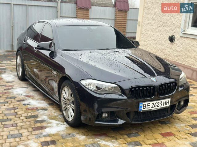 Чорний БМВ 5 Серія, об'ємом двигуна 3 л та пробігом 282 тис. км за 18600 $, фото 1 на Automoto.ua