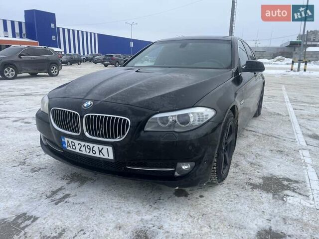 Чорний БМВ 5 Серія, об'ємом двигуна 2 л та пробігом 270 тис. км за 15000 $, фото 1 на Automoto.ua