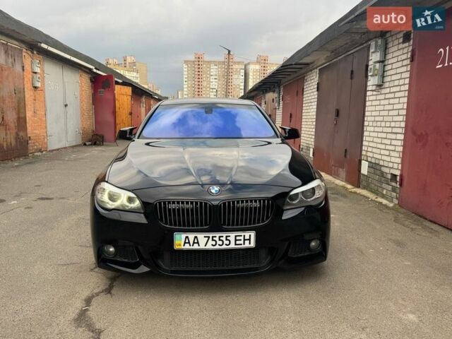 Черный БМВ 5 Серия, объемом двигателя 2 л и пробегом 180 тыс. км за 17200 $, фото 1 на Automoto.ua