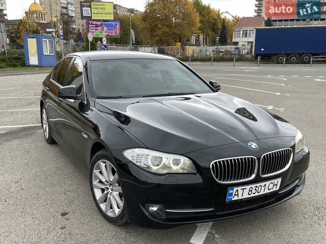 Чорний БМВ 5 Серія, об'ємом двигуна 2 л та пробігом 265 тис. км за 14900 $, фото 1 на Automoto.ua