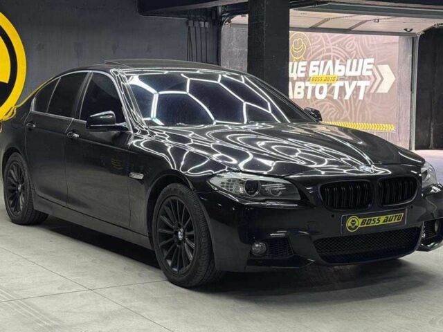 Чорний БМВ 5 Серія, об'ємом двигуна 3 л та пробігом 229 тис. км за 12800 $, фото 1 на Automoto.ua
