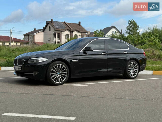Чорний БМВ 5 Серія, об'ємом двигуна 2 л та пробігом 210 тис. км за 13900 $, фото 1 на Automoto.ua