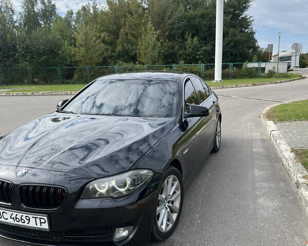 Черный БМВ 5 Серия, объемом двигателя 2 л и пробегом 300 тыс. км за 12200 $, фото 1 на Automoto.ua
