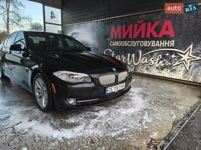 Чорний БМВ 5 Серія, об'ємом двигуна 3 л та пробігом 270 тис. км за 12999 $, фото 1 на Automoto.ua