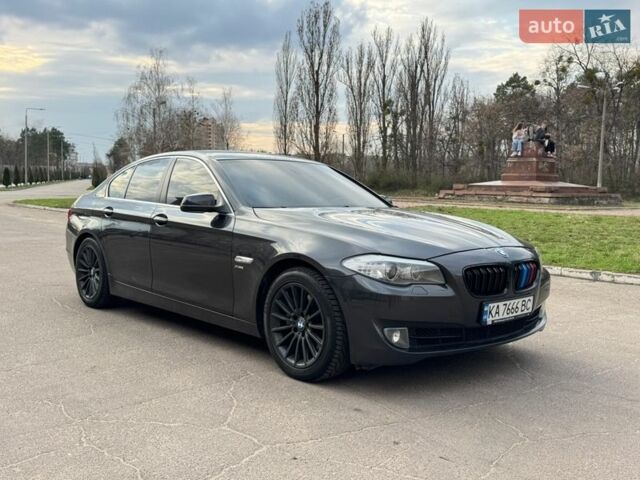 Чорний БМВ 5 Серія, об'ємом двигуна 2.98 л та пробігом 237 тис. км за 10700 $, фото 1 на Automoto.ua