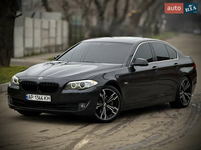 Черный БМВ 5 Серия, объемом двигателя 2 л и пробегом 200 тыс. км за 12800 $, фото 1 на Automoto.ua