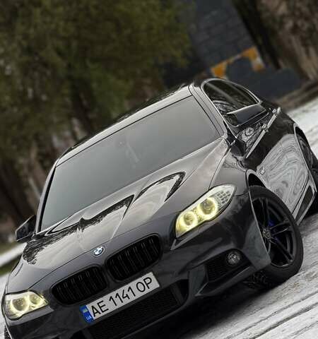 Чорний БМВ 5 Серія, об'ємом двигуна 2.98 л та пробігом 217 тис. км за 13900 $, фото 1 на Automoto.ua