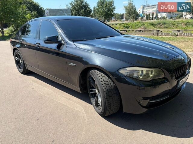 Чорний БМВ 5 Серія, об'ємом двигуна 2 л та пробігом 368 тис. км за 9000 $, фото 1 на Automoto.ua