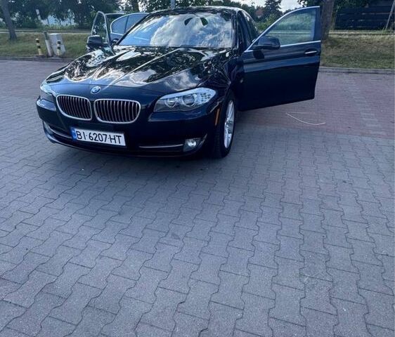 Черный БМВ 5 Серия, объемом двигателя 2 л и пробегом 280 тыс. км за 12600 $, фото 1 на Automoto.ua
