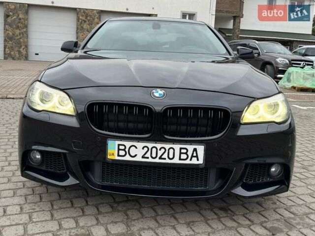 Чорний БМВ 5 Серія, об'ємом двигуна 2 л та пробігом 205 тис. км за 15500 $, фото 1 на Automoto.ua