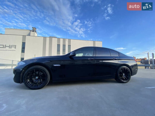 Чорний БМВ 5 Серія, об'ємом двигуна 2 л та пробігом 187 тис. км за 13800 $, фото 1 на Automoto.ua
