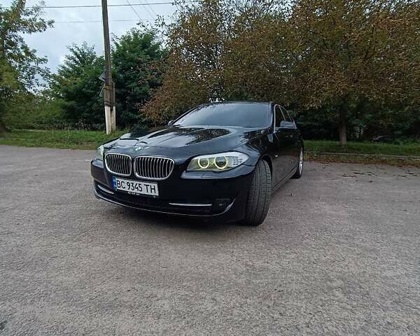 Черный БМВ 5 Серия, объемом двигателя 2 л и пробегом 115 тыс. км за 13500 $, фото 1 на Automoto.ua