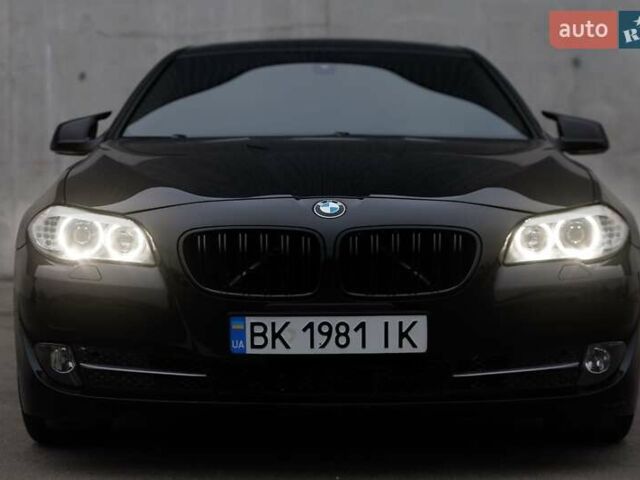 Черный БМВ 5 Серия, объемом двигателя 2 л и пробегом 172 тыс. км за 13500 $, фото 1 на Automoto.ua