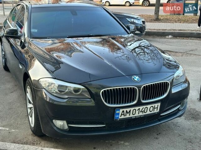 Чорний БМВ 5 Серія, об'ємом двигуна 2 л та пробігом 394 тис. км за 14999 $, фото 1 на Automoto.ua