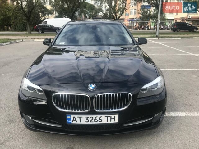 Чорний БМВ 5 Серія, об'ємом двигуна 2 л та пробігом 195 тис. км за 14500 $, фото 1 на Automoto.ua