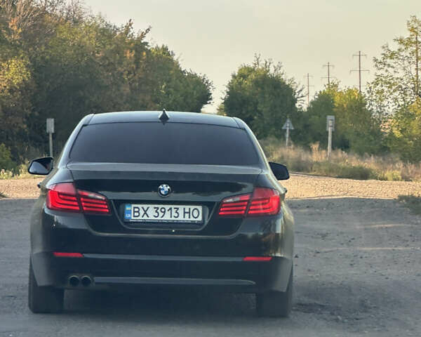 Чорний БМВ 5 Серія, об'ємом двигуна 2 л та пробігом 241 тис. км за 10400 $, фото 1 на Automoto.ua