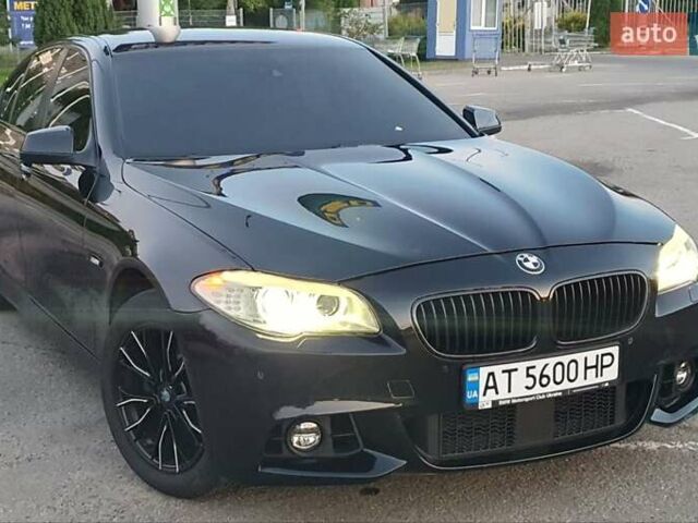 Черный БМВ 5 Серия, объемом двигателя 2 л и пробегом 363 тыс. км за 13999 $, фото 1 на Automoto.ua