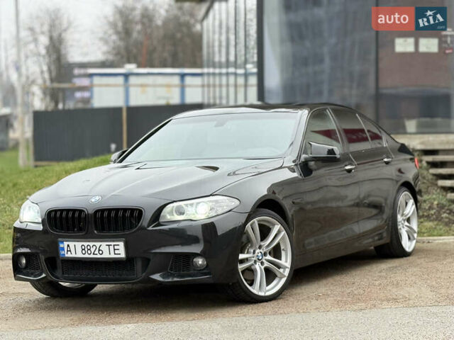 Чорний БМВ 5 Серія, об'ємом двигуна 2 л та пробігом 195 тис. км за 12999 $, фото 1 на Automoto.ua