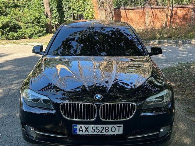Чорний БМВ 5 Серія, об'ємом двигуна 2 л та пробігом 203 тис. км за 13500 $, фото 1 на Automoto.ua