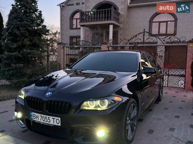 Чорний БМВ 5 Серія, об'ємом двигуна 2 л та пробігом 240 тис. км за 17000 $, фото 1 на Automoto.ua