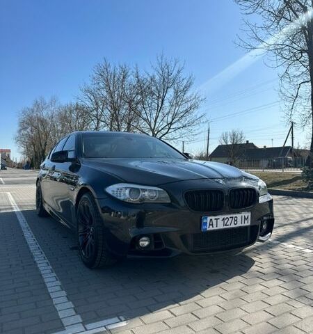 Черный БМВ 5 Серия, объемом двигателя 2 л и пробегом 270 тыс. км за 13999 $, фото 1 на Automoto.ua