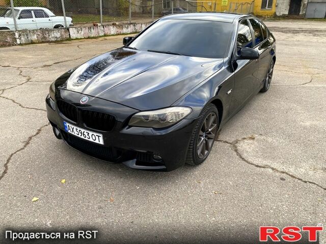 Чорний БМВ 5 Серія, об'ємом двигуна 2 л та пробігом 250 тис. км за 13000 $, фото 1 на Automoto.ua