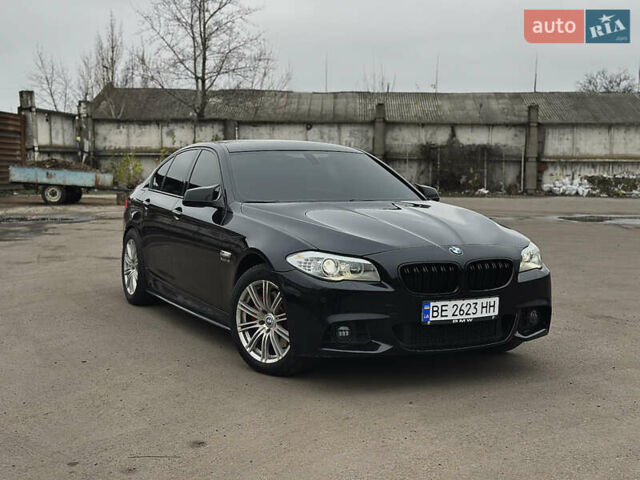 Черный БМВ 5 Серия, объемом двигателя 3 л и пробегом 282 тыс. км за 18600 $, фото 1 на Automoto.ua