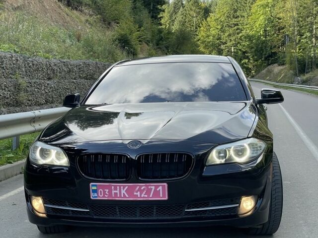 Черный БМВ 5 Серия, объемом двигателя 2 л и пробегом 200 тыс. км за 11999 $, фото 1 на Automoto.ua