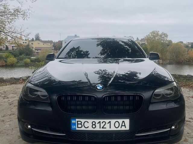 Чорний БМВ 5 Серія, об'ємом двигуна 2 л та пробігом 280 тис. км за 14500 $, фото 1 на Automoto.ua