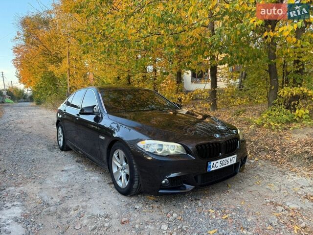 Чорний БМВ 5 Серія, об'ємом двигуна 2 л та пробігом 292 тис. км за 13000 $, фото 1 на Automoto.ua