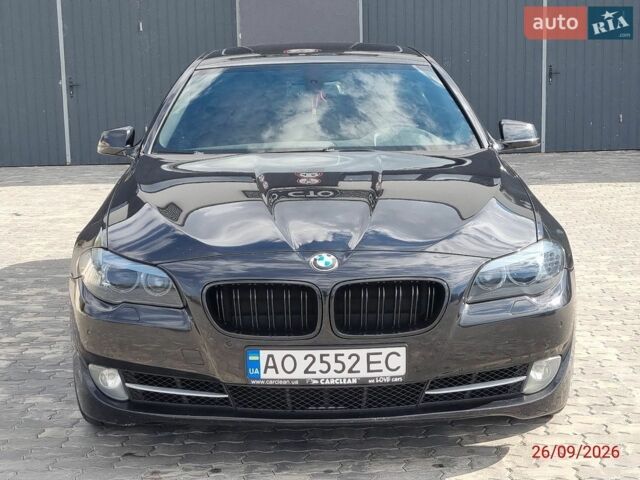 Черный БМВ 5 Серия, объемом двигателя 2.98 л и пробегом 200 тыс. км за 13500 $, фото 1 на Automoto.ua