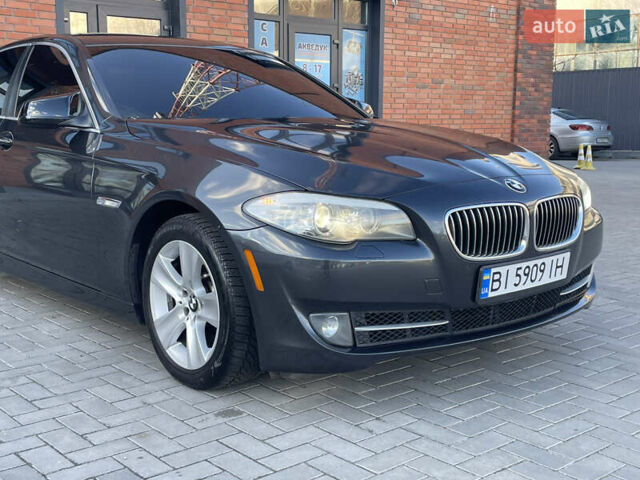 Чорний БМВ 5 Серія, об'ємом двигуна 2 л та пробігом 220 тис. км за 12500 $, фото 1 на Automoto.ua