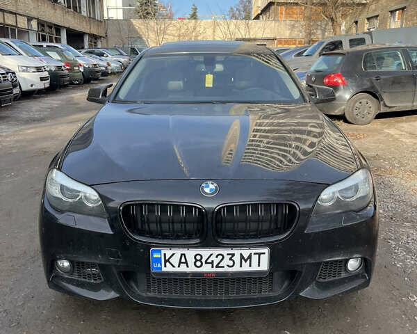 Чорний БМВ 5 Серія, об'ємом двигуна 3 л та пробігом 260 тис. км за 14000 $, фото 1 на Automoto.ua